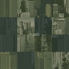 Ege Highline Cityscapes Skylines Green rfm 52955090 фото 1 | FLOORDEALER