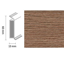 Плинтус Плинтус Dollken EP 60/13 2407 фото 1 | FLOORDEALER