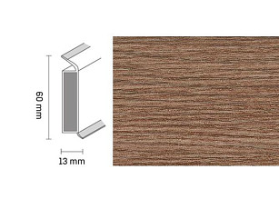 Плинтус Dollken EP 60/13 2407 фото 1 | FLOORDEALER