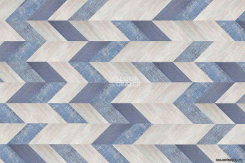 Chevron Chevron Blue фото 4 | FLOORDEALER