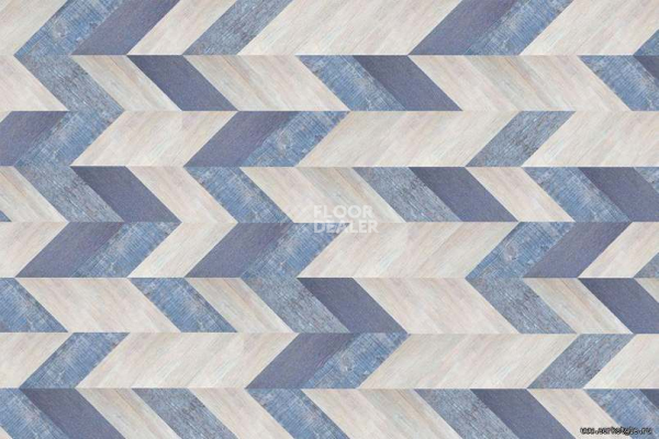 Chevron Chevron Blue фото 4 | FLOORDEALER