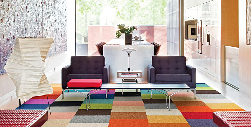 Ковровая плитка – модные оттенки