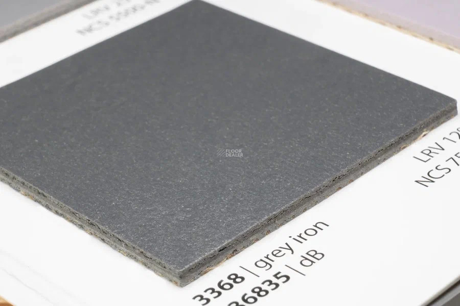 Forbo Marmoleum Solid Walton 3368-336835 grey iron фото 2 | FLOORDEALER