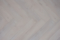 Ламинат Floorway Ёлка 12.3мм Дуб Крем PRE-63 фото 1 | FLOORDEALER