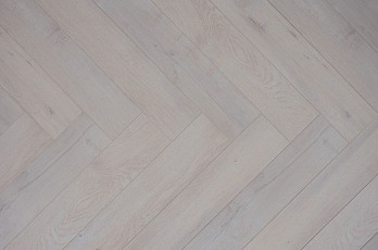 Ламинат Floorway Ёлка 12.3мм Дуб Крем PRE-63 фото 1 | FLOORDEALER