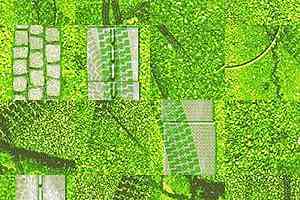 Ковровая плитка Ege Highline Cityscapes Street Level Green k 5269 spec rfes 40012-75 фото  | FLOORDEALER