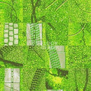 Ковровая плитка Ege Highline Cityscapes Street Level Green k 5269 spec rfes 40012-75 фото 1 | FLOORDEALER