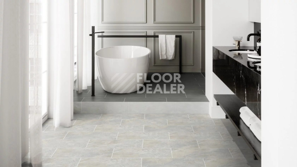 Кварцвиниловые полы AW Invictus Primus Tile York Stone Powder фото 2 | FLOORDEALER