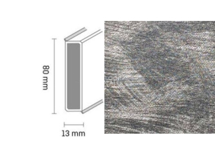 Плинтус Dollken Cubu 80 Premium 2419 фото 1 | FLOORDEALER