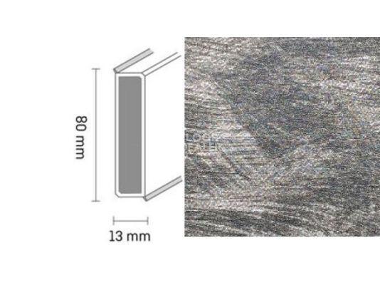 Плинтус Плинтус Dollken Cubu 80 Premium 2419 фото 1 | FLOORDEALER