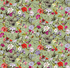 Ковролин Flotex Vision Floral 840003 (Botanical) Orchid фото 1 | FLOORDEALER