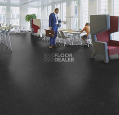 Forbo Marmoleum Solid Concrete 3707-370735 black hole фото 3 | FLOORDEALER