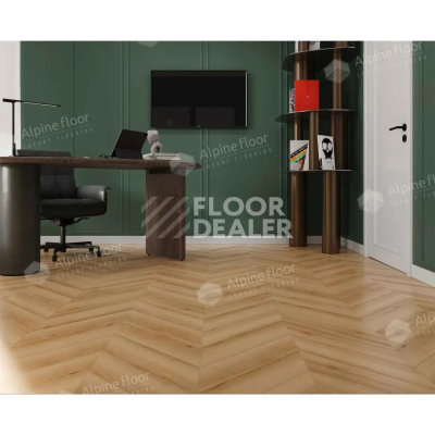 Кварцвиниловые полы Alpine Floor Chevron 5мм Дуб Самерсет ECO18-19 фото 4 | FLOORDEALER