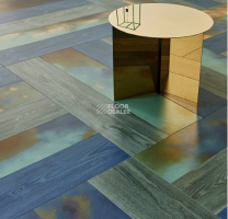 Forbo allura decibel 0.8 wood 9717AD8 deep blue ash (100x20 cm) фото 2 | FLOORDEALER