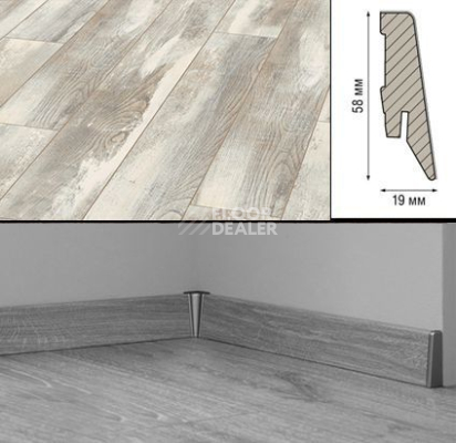 Плинтус Плинтус МДФ Kronotex ламинированный D4754 Плинтус ламинированный МДФ Kronotex Дуб Хелла фото 1 | FLOORDEALER