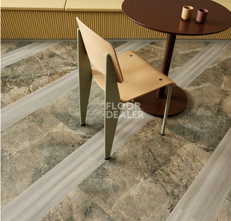 Forbo allura decibel 0.8 wood 6724AD8 taupe twine (100x20 cm) фото 2 | FLOORDEALER
