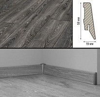Плинтус Плинтус МДФ Kronotex ламинированный D4798 Плинтус ламинированный МДФ Kronotex Дуб горный чёрный фото 1 | FLOORDEALER
