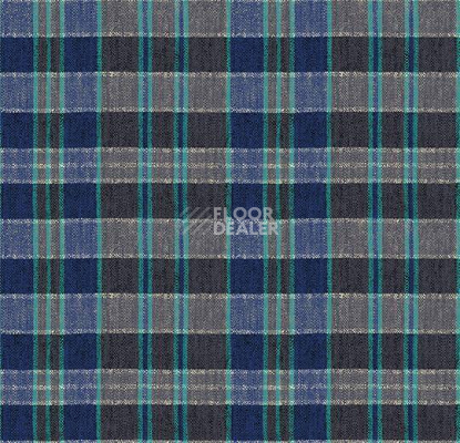 Ковролин Forbo Flotex Vision Pattern 590009 (Plaid) Steel фото 1 | FLOORDEALER