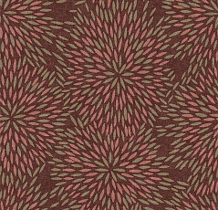 Ковролин Flotex Vision Floral 660011 (Firework) Sienna фото 1 | FLOORDEALER