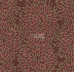 Ковролин Flotex Vision Floral 660011 (Firework) Sienna фото 1 | FLOORDEALER