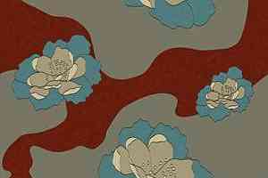 Ковролин Ege Highline Floorfashion by Muurbloem rf 5275 a 0230 фото  | FLOORDEALER