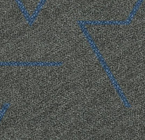 Ковровая плитка Flotex Triad planks 131012 Blue Line фото 1 | FLOORDEALER