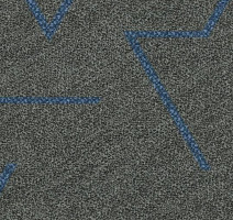 Ковровая плитка Flotex Triad planks 131012 Blue Line фото 1 | FLOORDEALER