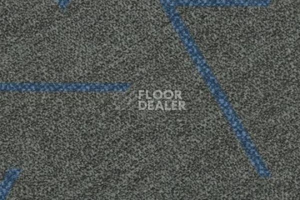 Ковровая плитка Flotex Triad planks 131012 blue line фото 1 | FLOORDEALER