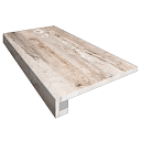 Керамогранит Spanish Wood Комплект 33x120 Комплект (Ступень sp 01 33x120) непол. (прямоугол. бортик) без насечек+ Подступенок (14,5x120))  | FLOORDEALER