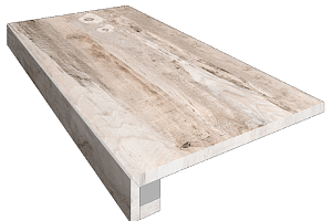 Керамогранит Spanish Wood Комплект 33x120 Комплект (Ступень sp 01 33x120) непол. (прямоугол. бортик) без насечек+ Подступенок (14,5x120)) фото  | FLOORDEALER