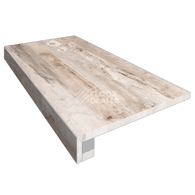 Керамогранит Spanish Wood Комплект 33x120 Комплект (Ступень sp 01 33x120) непол. (прямоугол. бортик) без насечек+ Подступенок (14,5x120)) фото 1 | FLOORDEALER