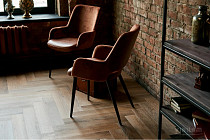 Vinilam Parquet Herringbone Glue 2.5мм IS11199 Паркет Венецианский Glue фото 3 | FLOORDEALER