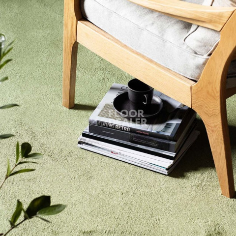VM Carpet Satine 572 Green фото 2 | FLOORDEALER