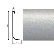 Плинтус Профиль для завода на стену Dollken Hk100 1436 фото 1 | FLOORDEALER