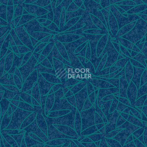 Ковролин Forbo Flotex Vision Floral 500010 (Field) Marina фото 1 | FLOORDEALER