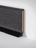 Плинтус Плинтус на деревянной основе Dollken S-60 flex life top 1144 (1001) Черный фото 1 | FLOORDEALER
