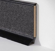 Плинтус Плинтус на деревянной основе Dollken S-60 flex life top 1144 (1001) Черный фото 1 | FLOORDEALER