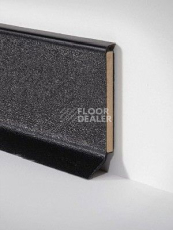 Плинтус Плинтус на деревянной основе Dollken S-60 flex life top 1144 (1001) Черный фото 1 | FLOORDEALER