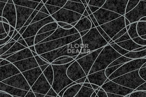 Ковролин Flotex Vision Shape 780005 (Swirl) Carbon фото 1 | FLOORDEALER