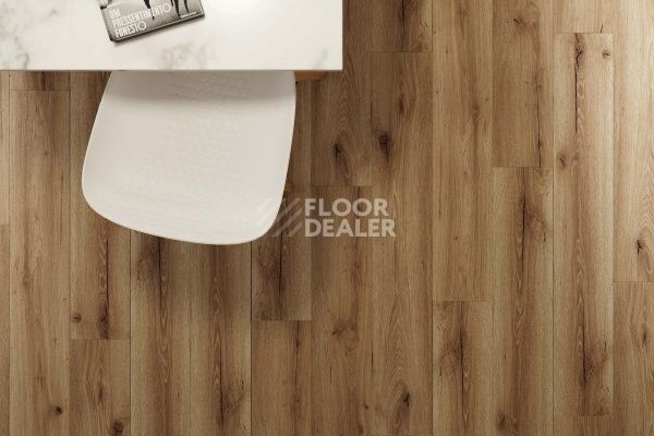 Виниловая плитка ПВХ Alix Floor Natural Line 5мм ALX1036-6 Дуб коричневый рустикальный фото 3 | FLOORDEALER