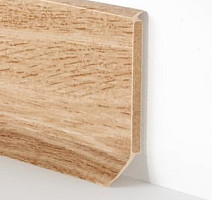 Плинтус Плинтус на деревянной основе Dollken S-60 flex life top 2365 Дуб Деревенский фото 1 | FLOORDEALER