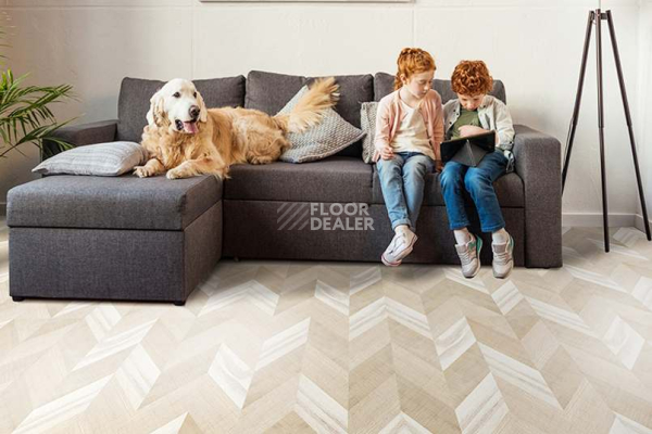 Chevron замковое Chevron Creme фото 2 | FLOORDEALER