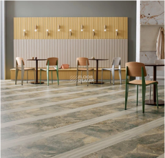Forbo Allura Decibel Material 9024AD8 lively beige emperador (75x50 cm) фото 3 | FLOORDEALER