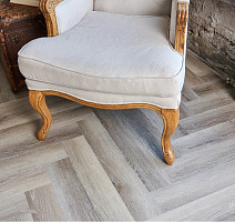 Vinilam Parquet Herringbone Glue 2.5мм IS11122 Паркет Эрмитаж Glue фото 3 | FLOORDEALER