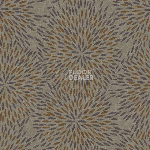 Ковролин Forbo Flotex Vision Floral 660005 (Firework) Brandy фото 1 | FLOORDEALER