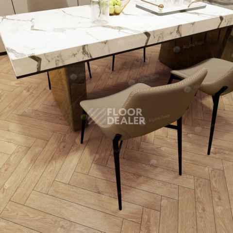 Alpine Floor Herringbone 12мм Дуб Тироль LF105-07 фото 2 | FLOORDEALER