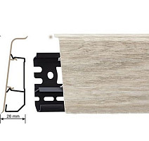 Плинтус Arbiton Indo Плинтус Arbiton Indo 70 мм ПВХ 03 Дуб Лофт фото 1 | FLOORDEALER