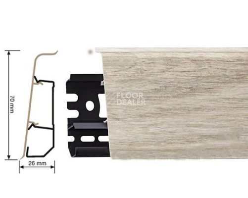 Плинтус Arbiton Indo Плинтус Arbiton Indo 70 мм ПВХ 03 Дуб Лофт фото 1 | FLOORDEALER