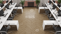Alpine Floor Herringbone Pro 12мм lf 106-07 Дуб Прованс фото 3 | FLOORDEALER