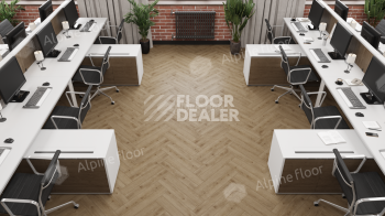 Alpine Floor Herringbone Pro 12мм lf 106-07 Дуб Прованс фото 3 | FLOORDEALER